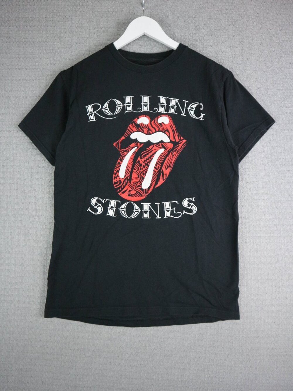 Rolling Stones 2009 Logo Tee Black Band Shirt Bravado